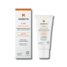 CC-крем для обличчя SPF 15 - Sesderma C-Vit CC Cream SPF 15