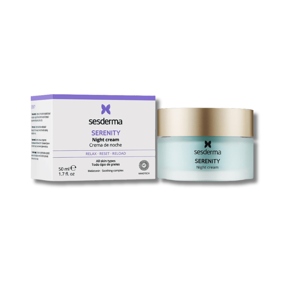 Нічний крем для обличчя - Sesderma Serenity Night Cream - Фото 1