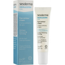 Розгладжуючий крем для шкіри навколо очей - SesDerma Hidraderm Hyal Eye Contour Cream