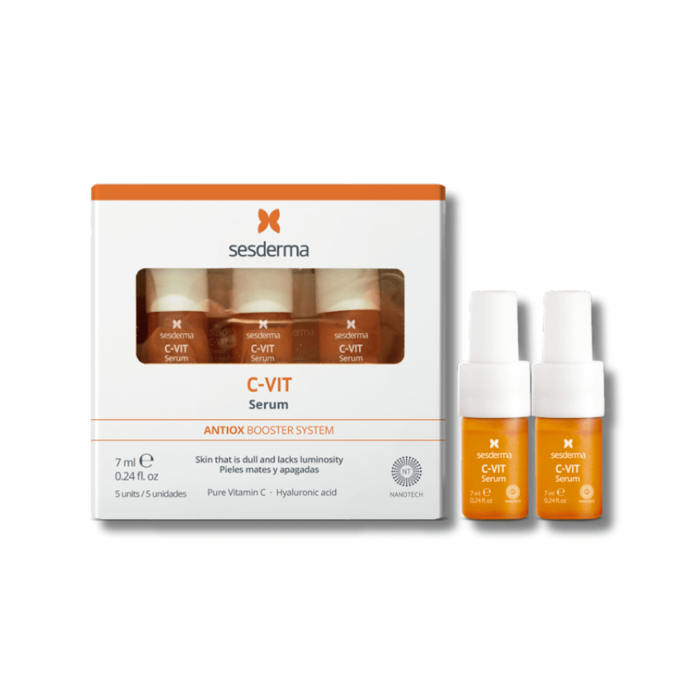 Реактивуюча двофазна сироватка з гіалуроновою кислотою - Sesderma Laboratories C-Vit Serum - Фото 1