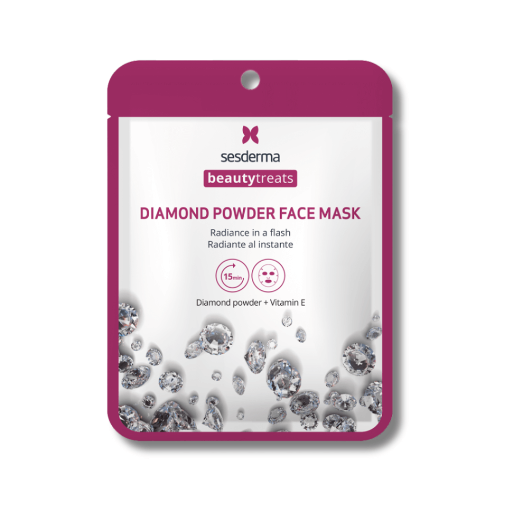 Тканевая маска для сияния кожи - Sesderma Beauty Treats Diamond Powder Mask