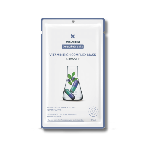 Тканинна маска з вітамінним комплексом - Sesderma Beauty Treats Vitamin Rich Complex Mask фото