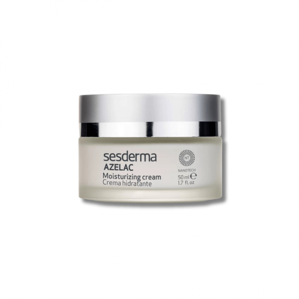 Зволожуючий крем для обличчя - SeSDerma Azelac Moisturizing Facial Cream - Фото 1