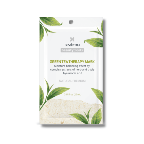 Зволожуюча маска з екстрактом зеленого чаю - Sesderma Beauty Treats Green Tea Therapy Mask фото