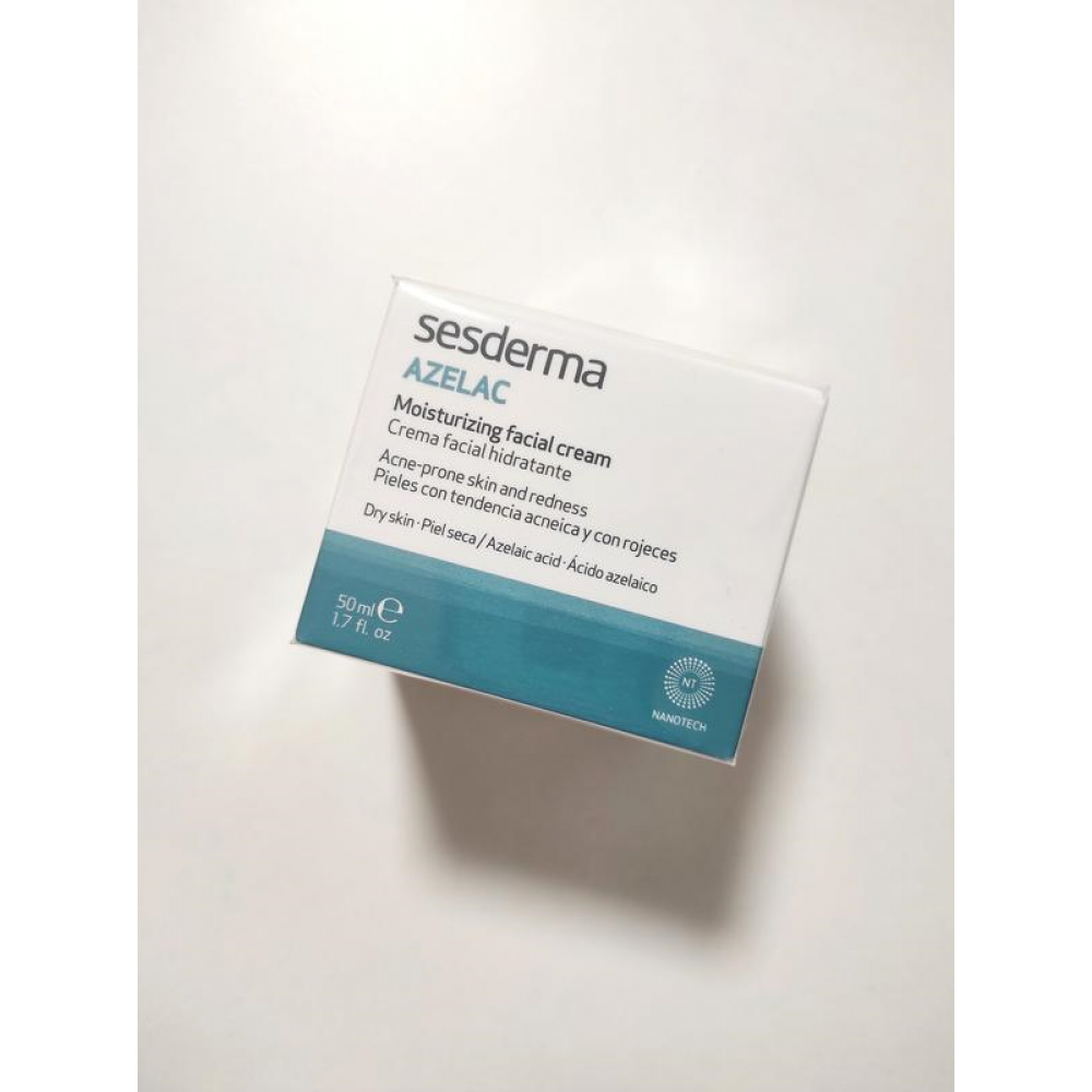 Зволожуючий крем для обличчя - SeSDerma Azelac Moisturizing Facial Cream фото 4