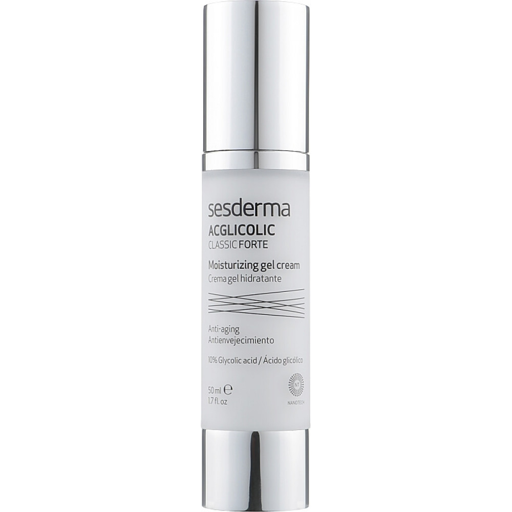 Зволожуючий крем-гель - SeSDerma Acglicolic Classic Moisturizing Cream Gel фото 2