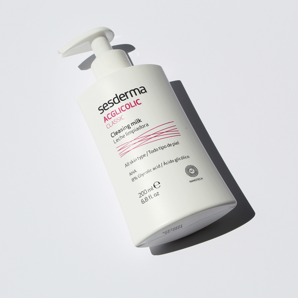 Очищувальне молочко - SeSDerma Acglicolic Classic Facial Cleansing Milk фото 3