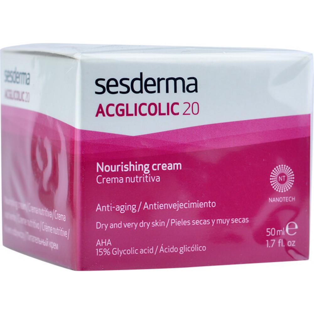 Питательный крем - SesDerma Acglicolic 20 Nutritive Cream фото 3