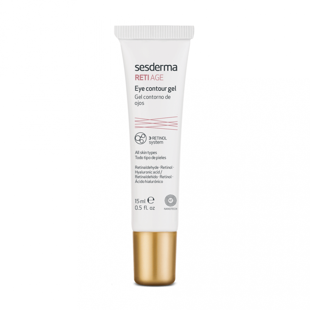 Антивіковий гель-контур для шкіри навколо очей з ретинолом - SeSDerma Reti-Age Eye Contour Gel фото 2