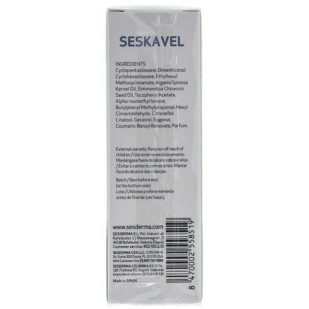 Відновлююча емульсія для кінчиків волосся - Sesderma Seskavel Hair Repair фото 3