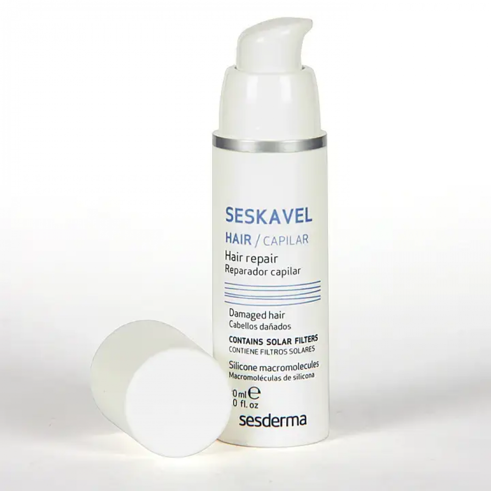 Відновлююча емульсія для кінчиків волосся - Sesderma Seskavel Hair Repair фото 4