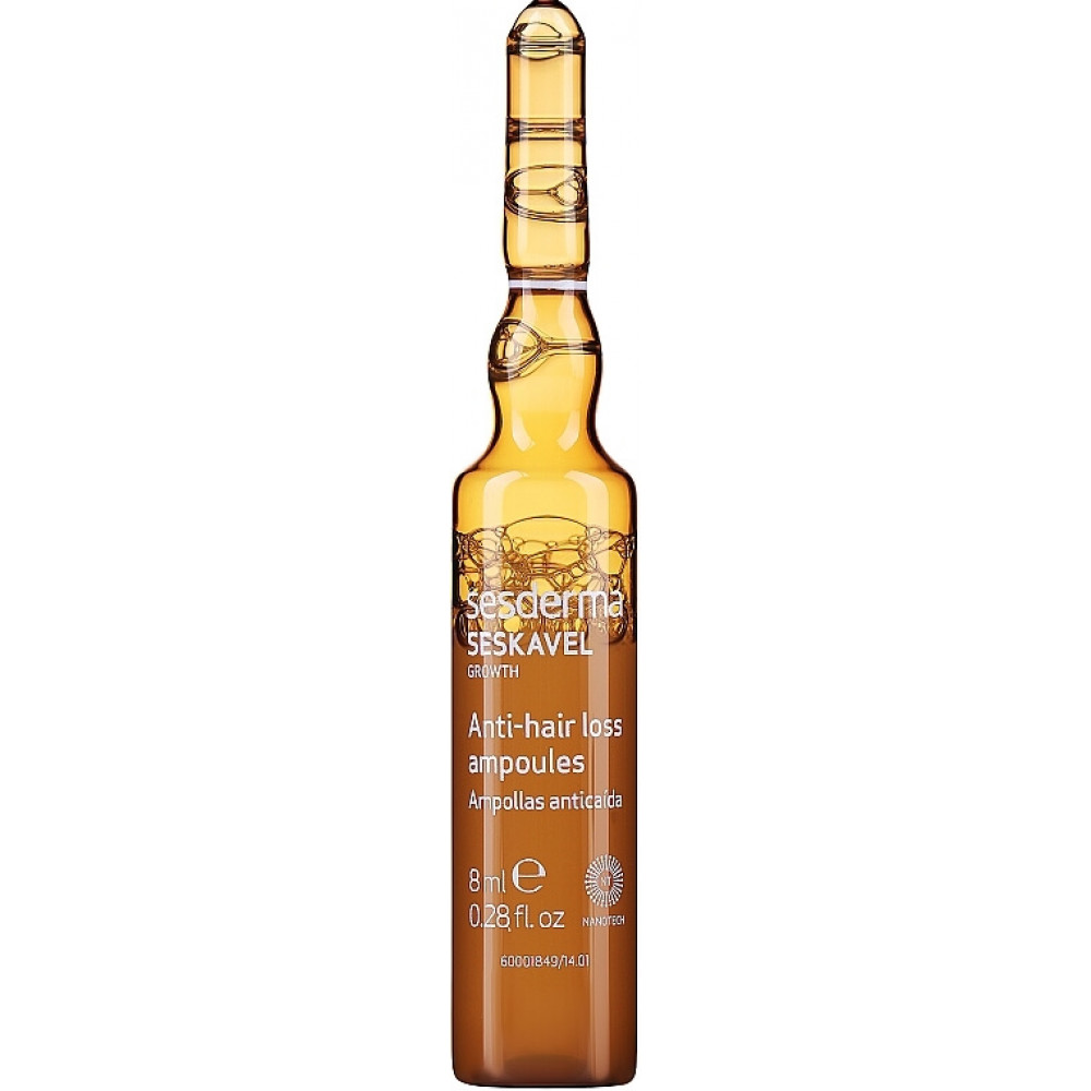 Ампули проти випадіння волосся - Sesderma Seskavel Anti-Hair Loss ampoules фото 2
