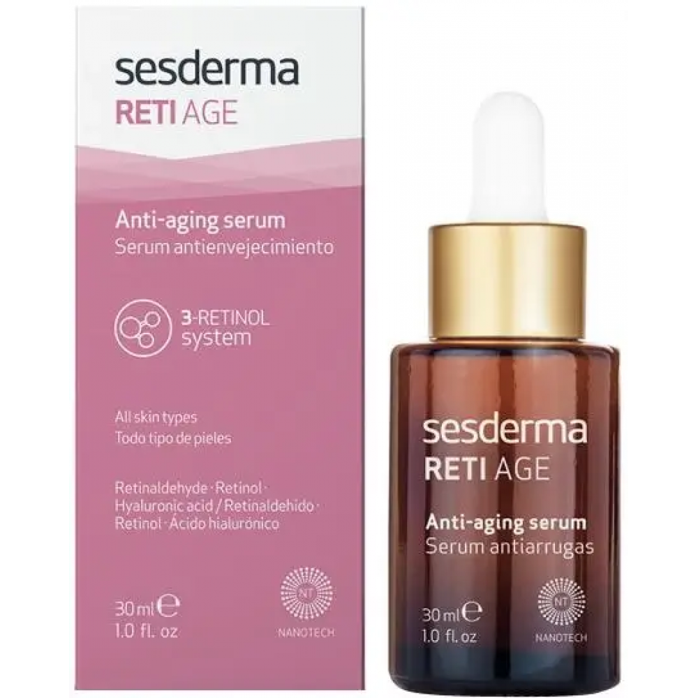 Антивозрастная сыворотка для лица - SeSDerma Reti-Age Antiaging Serum фото 2
