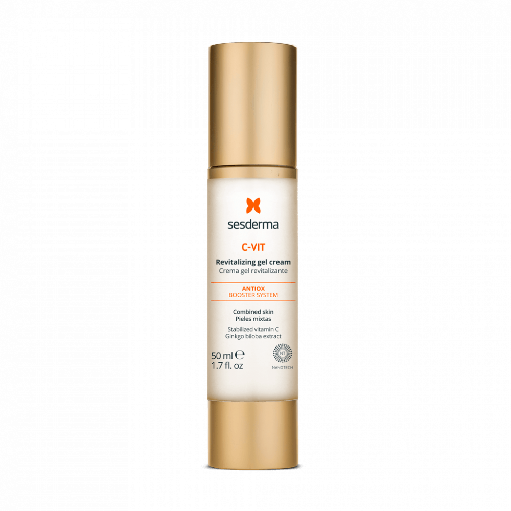 Ревіталізуючий  крем-гель для обличчя з вітаміном С  - SesDerma C-Vit Revitalizing Cream Gel фото 2