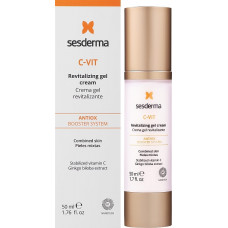 Ревитализирующий крем-гель для лица с витамином С  - SesDerma C-Vit Revitalizing Gel Cream