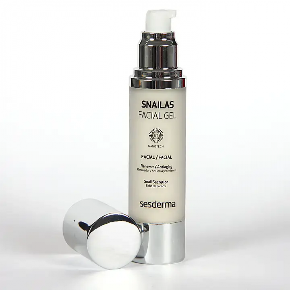 Гель для обличчя - SeSDerma Snailas Facial Gel фото 2