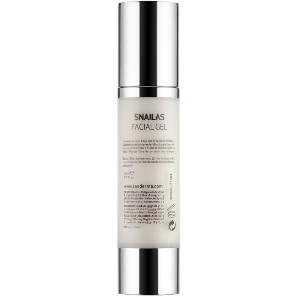 Гель для обличчя - SeSDerma Snailas Facial Gel фото 4