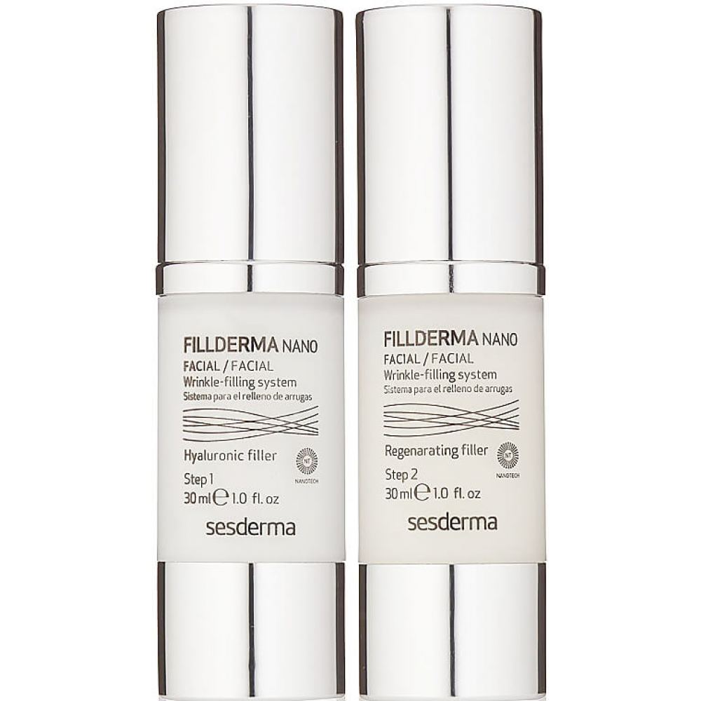 Двокрокова система заповнення зморшок - SeSDerma Fillderma Nano Wrinkle Filler System фото 3