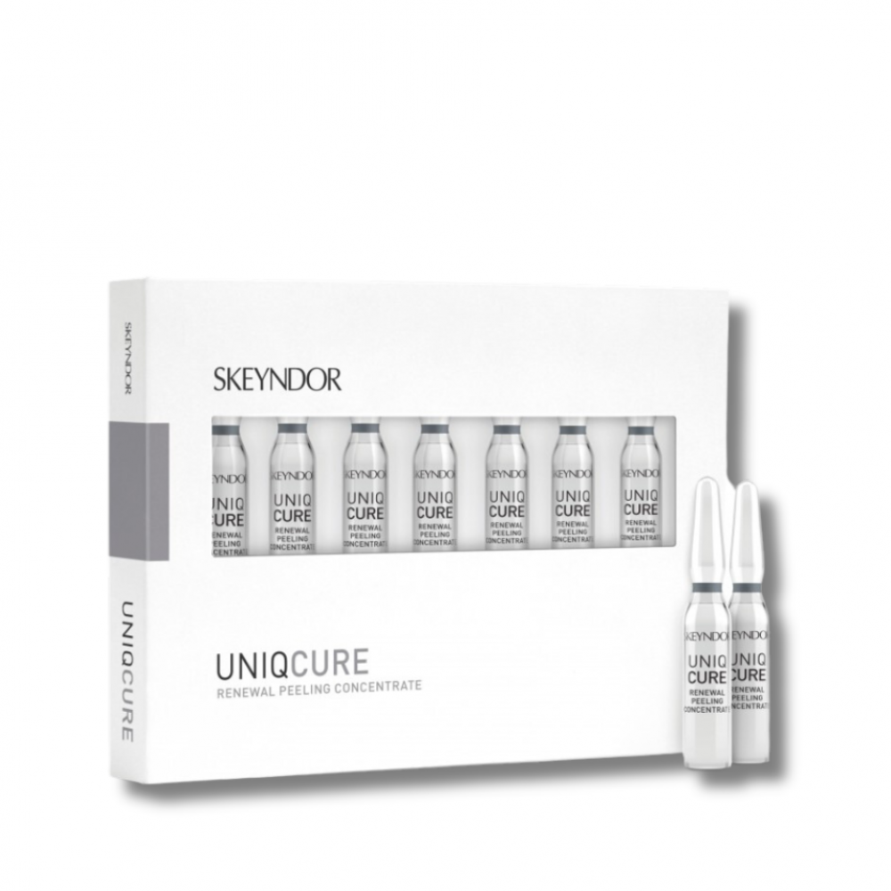 Активний відновлюючий концентрат з ефектом пілінгу - Skeyndor Uniqcure renewal peeling concentrate - Фото 1