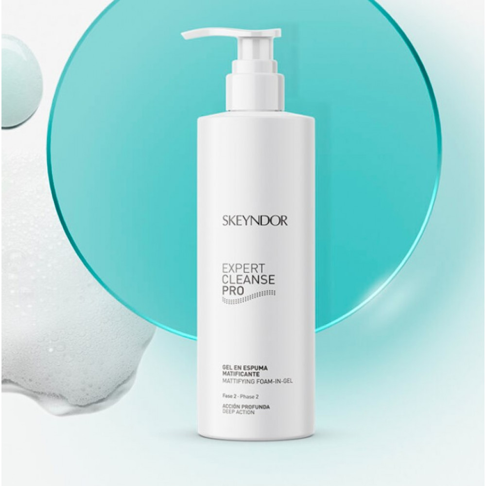 Матуюча пінка-гель для вмивання - Skeyndor Expert Cleanse Pro Mattifying Foam In Gel фото 2
