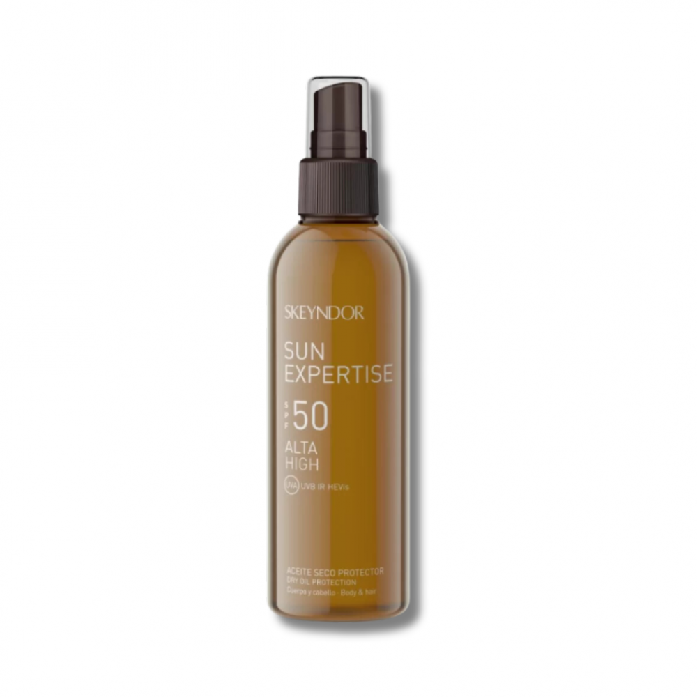 Солнцезащитное сухое масло для тела и волос SPF50 - Sun Expertise Skeyndor  - Фото 1