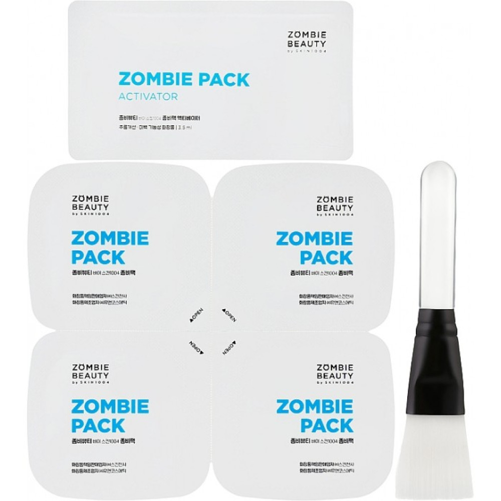 Антивозрастная лифтинг-маска для лица - Skin 1004 Zombie Pack & Activator Kit фото 3