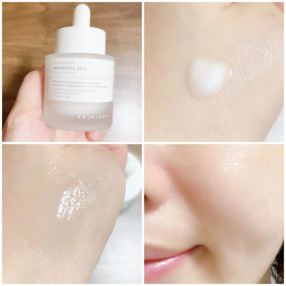 Антивікова сироватка-бустер для обличчя - Skin 1004 Madagascar Centella Matrixyl 10 Boosting Shot Ampoule фото 2