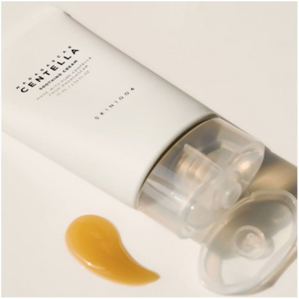 Крем для проблемної шкіри обличчя з азіатською центелою - Skin 1004 Madagascar Centella Soothing Cream фото 3