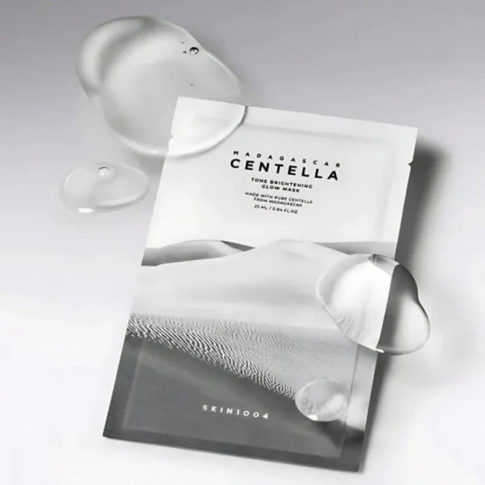 Тканинна маска для сяйва шкіри обличчя - Skin 1004 Madagascar Centella Tone Brightening Glow Mask фото 2