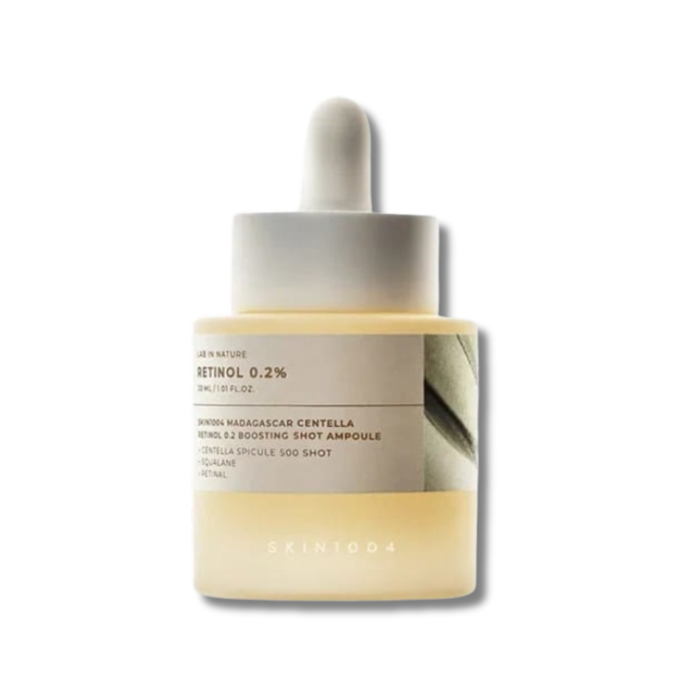 Зміцнююча сироватка для еластичності шкіри - Skin 1004 Madagascar Centella Retinol 0.2 Boosting Shot Ampoule - Фото 1