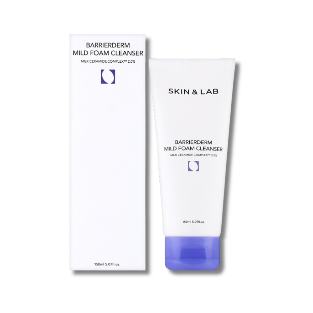 М’яка пінка для очищення шкіри - Skin&Lab Barrierderm Mild Foam Cleanser - Фото 1