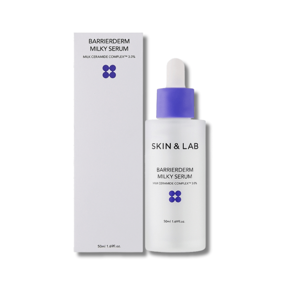 Відновлювальна сироватка з молочними керамідами - Skin&Lab Barrierderm Milky Serum - Фото 1
