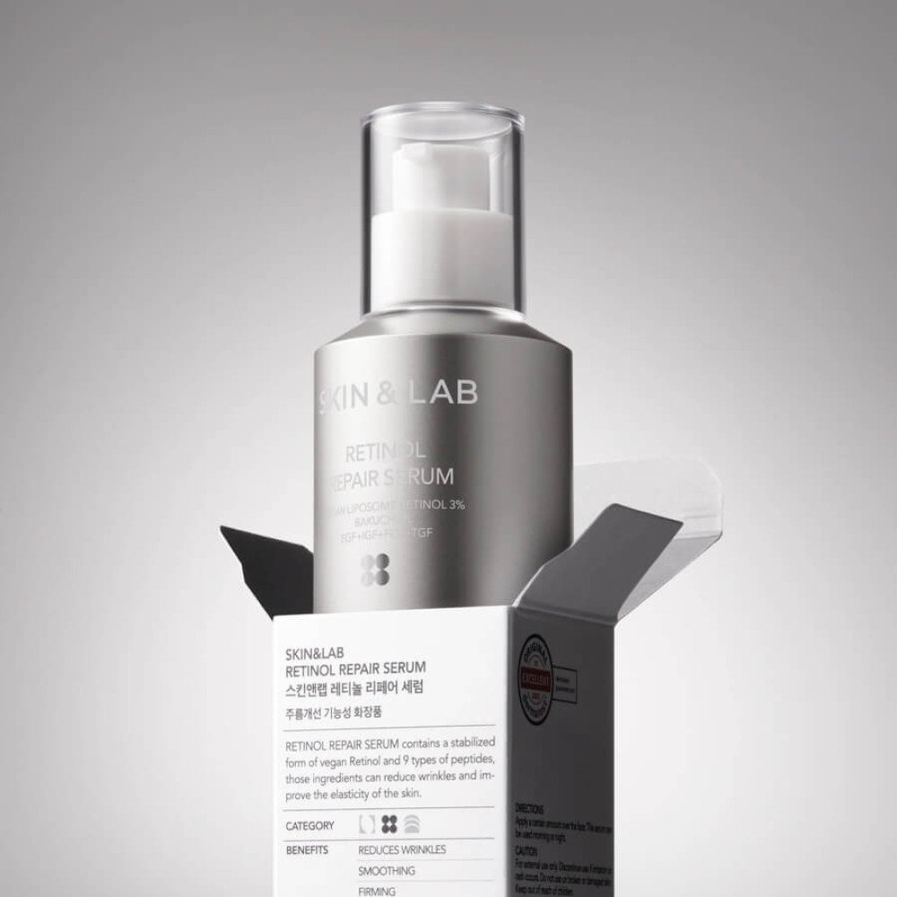 Восстанавливающая сыворотка с ретинолом - Skin&Lab Retinol Repair Serum фото 3