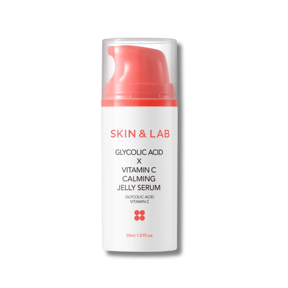 Успокаивающая гелевая сыворотка с гликолевой кислотой и витамином C - Skin&Lab Glycolic Acid × Vitamin C Calming Jelly Serum - Фото 1