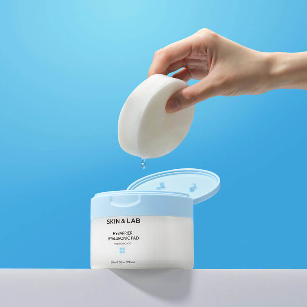 Увлажняющие педы с гиалуроновой кислотой - Skin&Lab Hybarrier Hyaluronic Pad фото 4