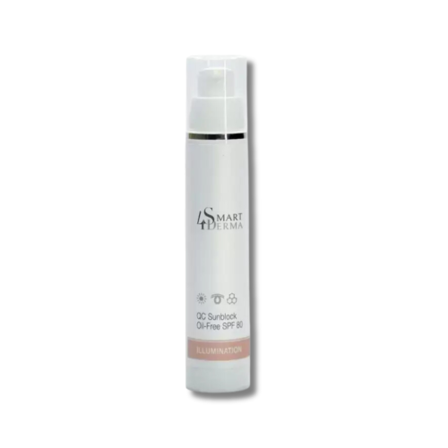 Антиоксидантный ультразащитный крем SPF 80 - Smart4Derma QC Sunblock Oil-Free SPF 80 фото