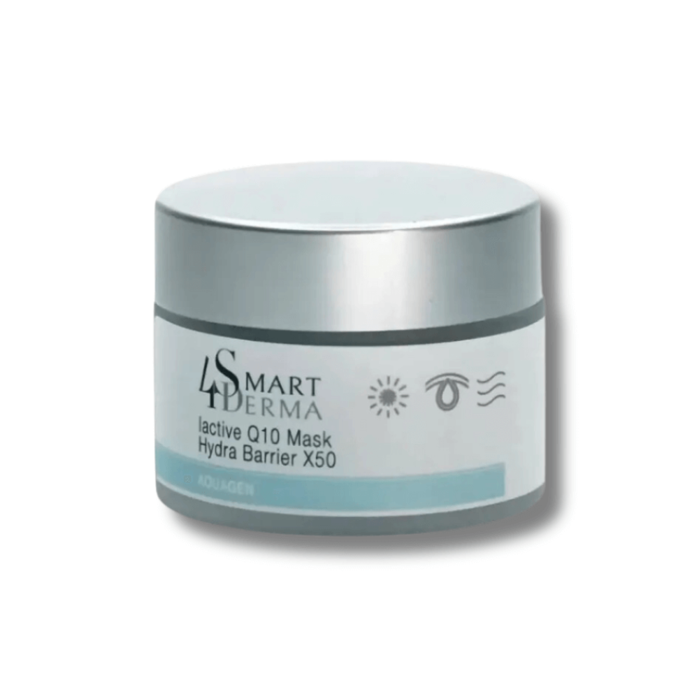Крем-маска глубокое увлажнение - Smart4Derma Iactive Q10 Mask Hydra Barrier X50 - Фото 1
