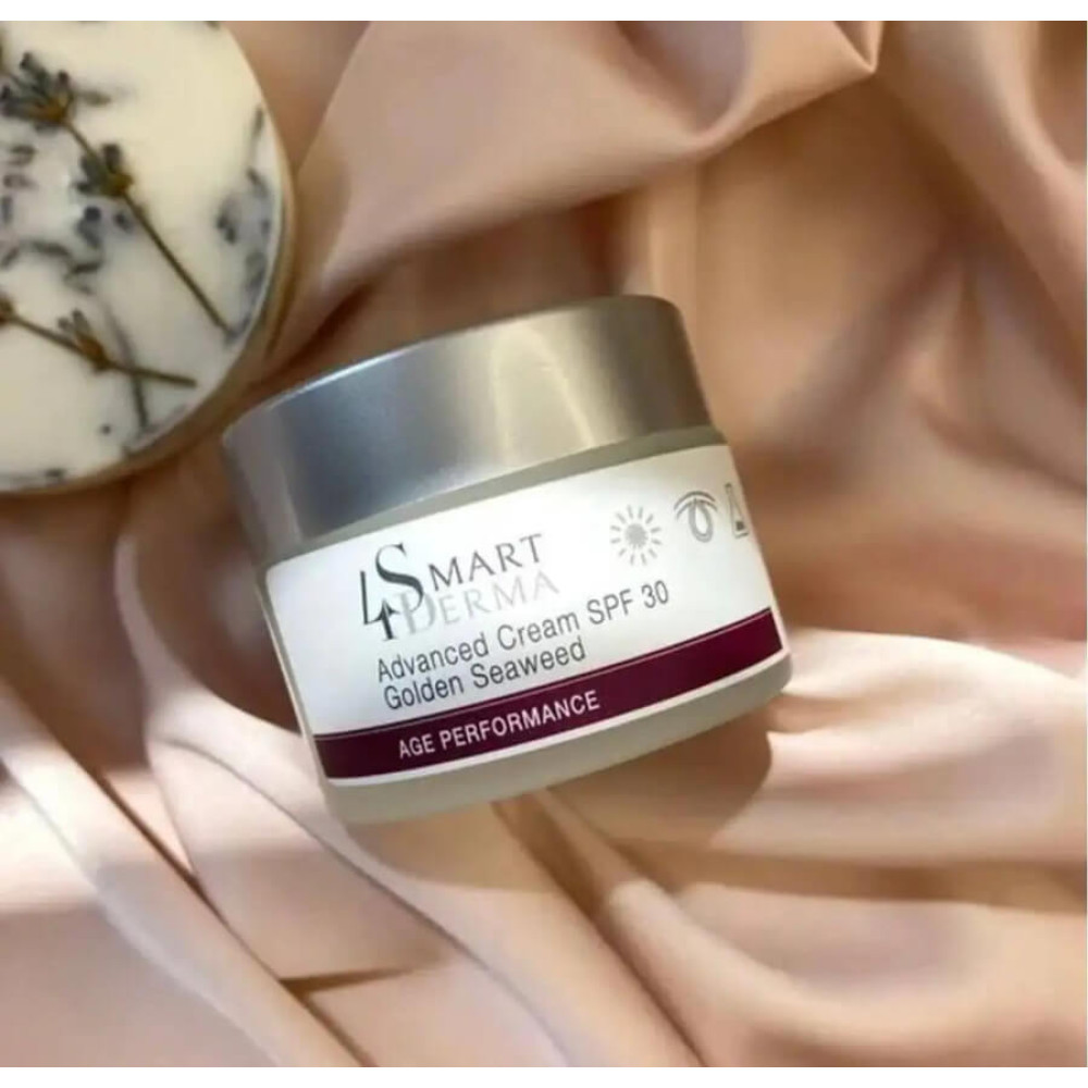 Передовий денний крем SPF 30 «Золоті водорості» - Smart4Derma Advanced Cream SPF 30 Golden Seaweed фото 2