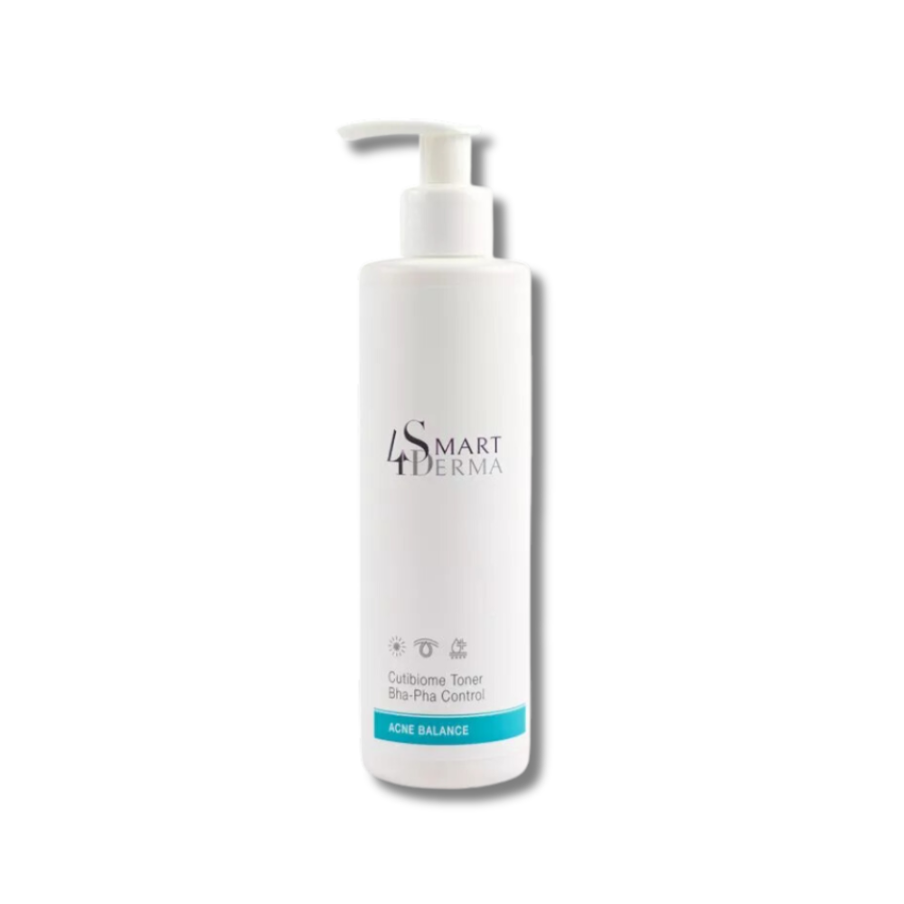 Себорегулюючий мультикислотний тонер - Smart4Derma Acne Balance Cutibiome Toner BHA-PHA Control - Фото 1