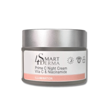 Суперантиоксидантный ночной крем - Smart4Derma Prime C Night Cream Vita C & Niacinamide