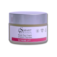Удосконалюючий пептидний крем для періорбітальної зони - Smart4Derma Royal Eye Cream Infusion Peptides 