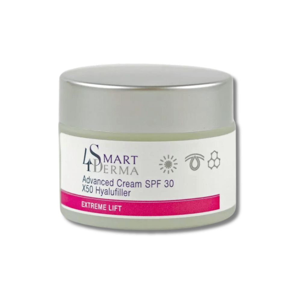 Вдосконалюючий денний крем SPF 30 - Smart4Derma Advanced Cream SPF 30 X50 Hyalufiller - Фото 1