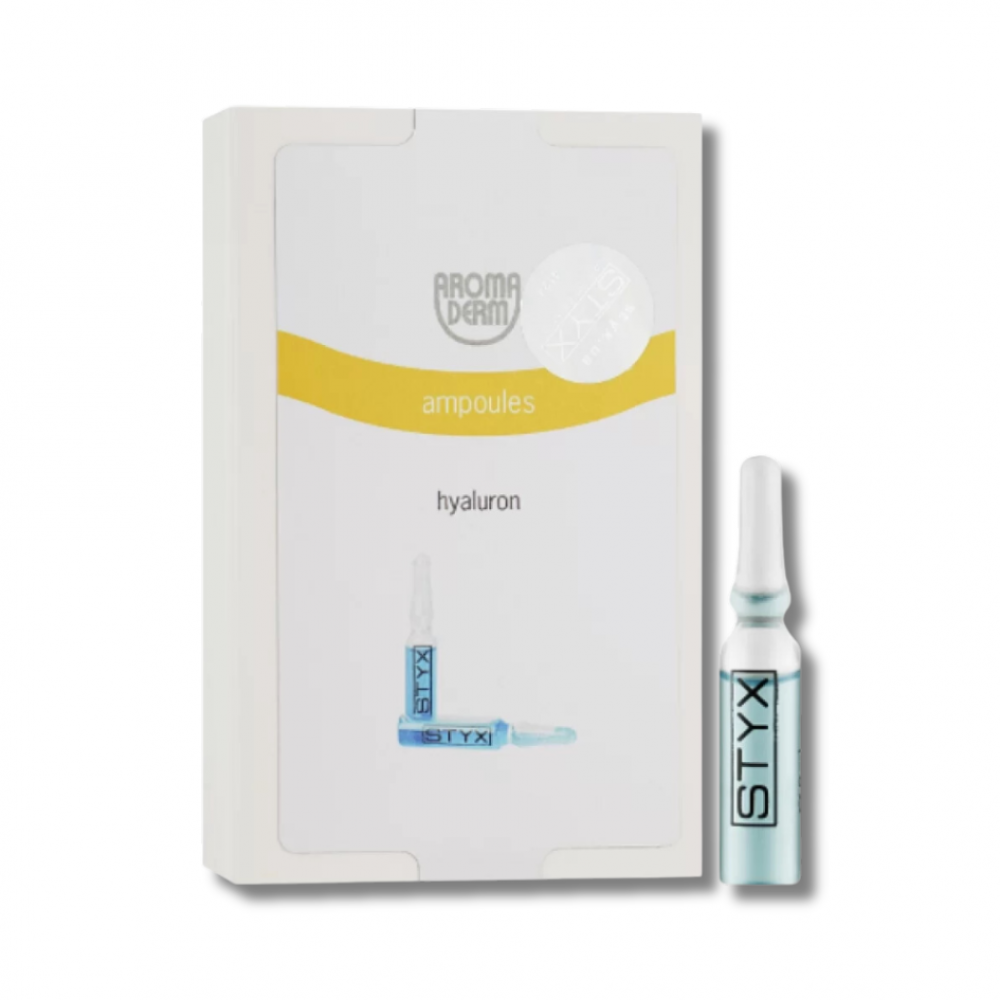 Цитоактивні ампули "Зволожуючий комплекс із гіалуроном" - Styx Naturcosmetic Aroma Derm Ampoules Hyaluron - Фото 1