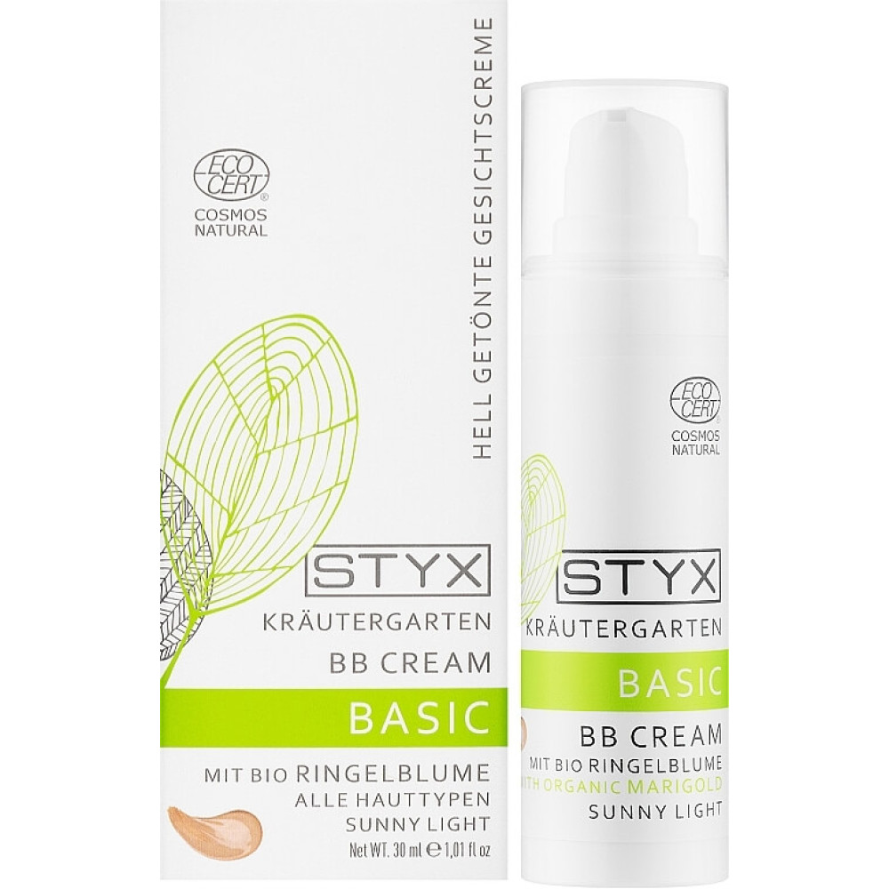 ВВ-крем тональний "Світлий" - Styx Naturcosmetic Basic BB Cream Sunny Light фото 2