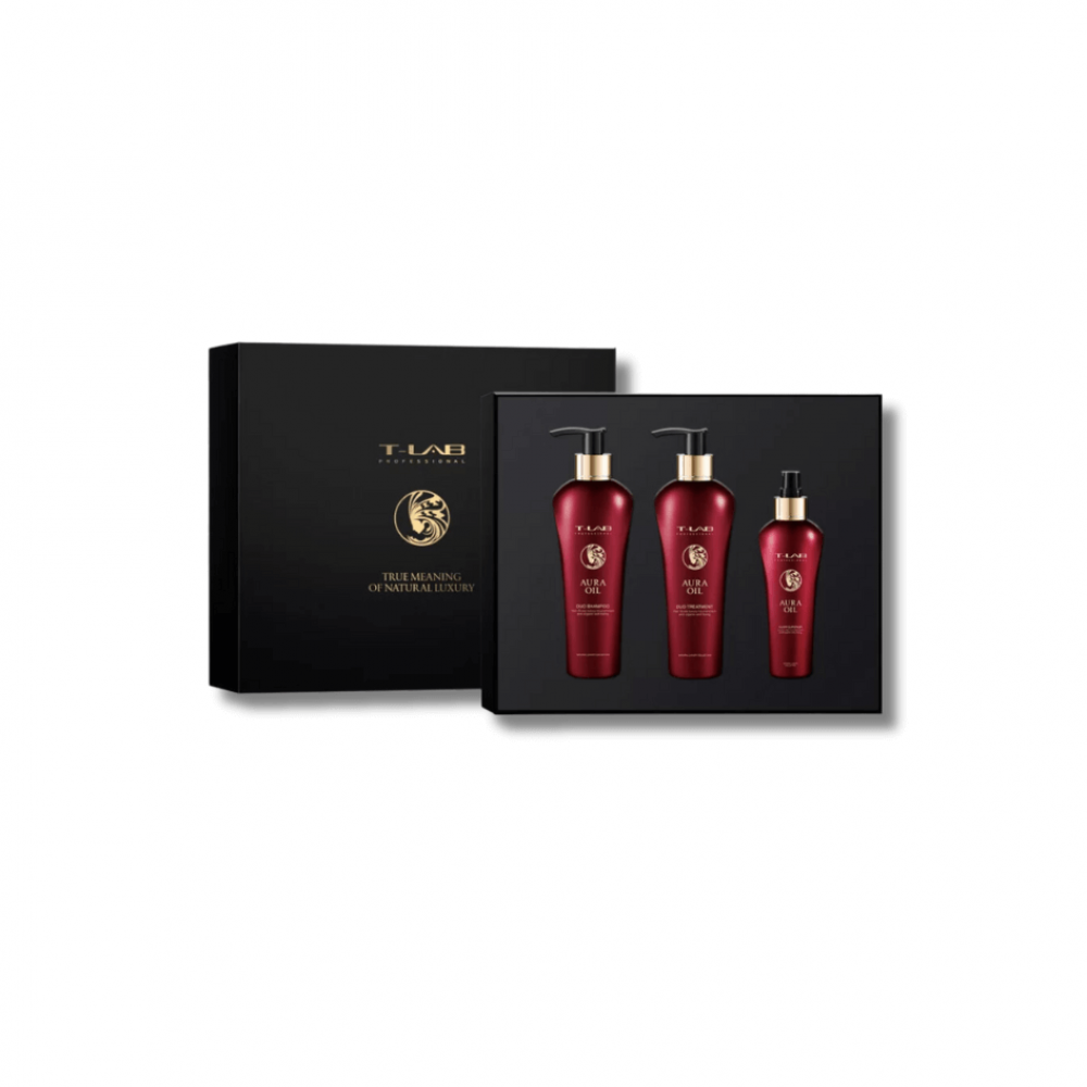 Подарочный набор для волос - T-LAB Professional Aura Oil Ritual - Фото 1