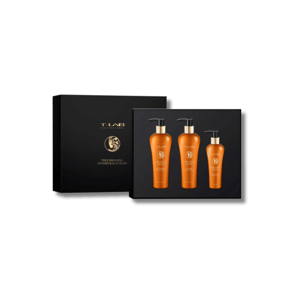 Подарочный набор для волос - T-LAB Professional Organic Shape Ritual - Фото 1