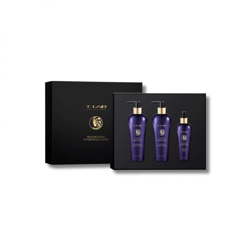 Подарочный набор для волос - T-LAB Professional Сoco Therapy Ritual - Фото 1