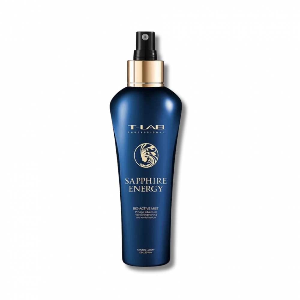 Спрей для силы и анти-эйдж эффекта волос - T-LAB Professional Sapphire Energy Bio-Active Mist - Фото 1