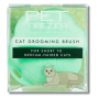 Щітка для вичісування кота - Tangle Teezer Pet Teezer Cat Grooming Green - Фото 1
