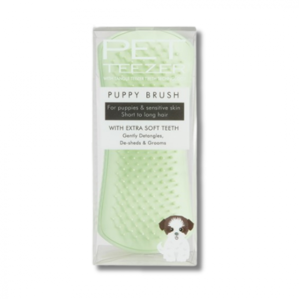 Щітка для вичісування цуценят - Tangle Teezer Pet Teezer Puppy Brush Green - Фото 1